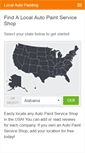 Mobile Screenshot of localautopainting.com